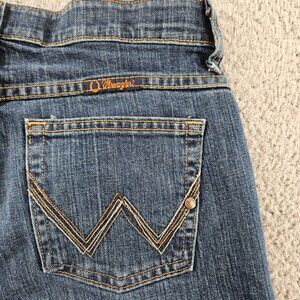 Wrangler Jeans Womens 4 x 32 Blue Q-Baby Western Ultimate Riding